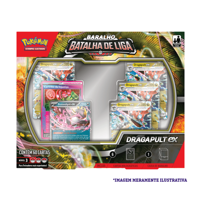 (PT-BR) Pokémon Baralho Batalha de Liga Dragapult ex - Imagem 3