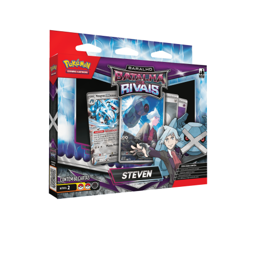 (PT-BR) Pokémon Baralho Batalha de Rivais Steven