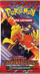 (PT-BR) Kit 18 Boosters Rivais Predestinados Pokémon