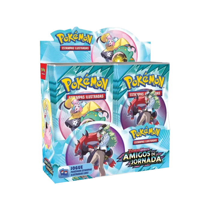 (PT-BR) Box Display Pokémon Amigos de Jornada