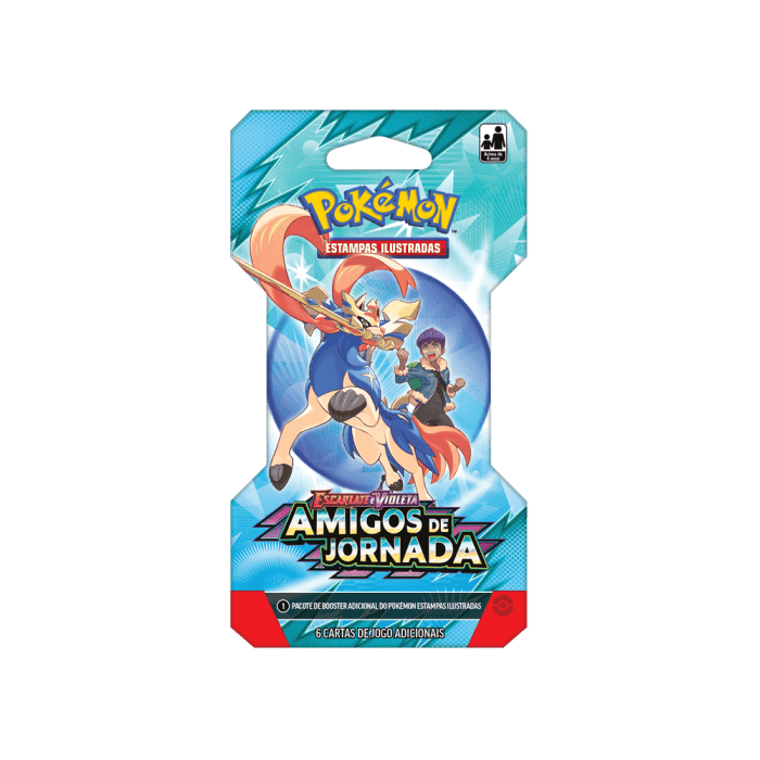 (PT-BR) Pokémon Blister Unitário Booster Amigos de Jornada - Imagem 2