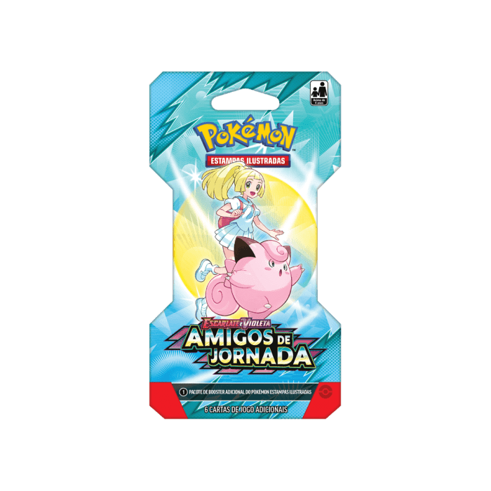 (PT-BR) Pokémon Blister Unitário Booster Amigos de Jornada - Imagem 4