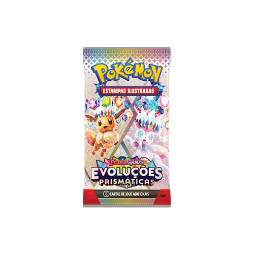 (PT-BR) Pokémon Booster Avulso Evoluções Prismáticas